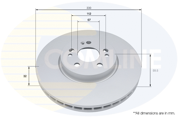Brake Disc (ADC5110V)