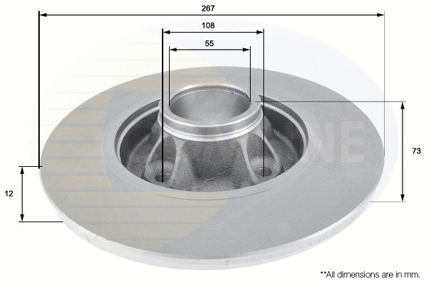 Brake Disc (ADC1573)