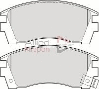 Brake Pad Set, disc brake (ADB3330)