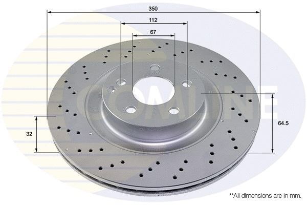 Brake Disc (ADC4041V)
