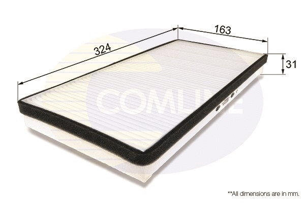 Filter, cabin air (EKF145)