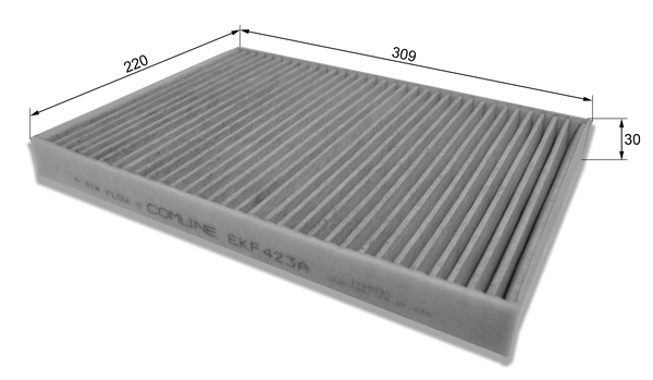 Filter, cabin air (EKF423A)