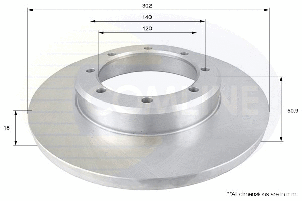 Brake Disc (ADC1598)