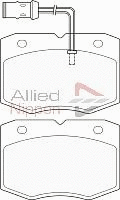 Brake Pad Set, disc brake (ADB11069)