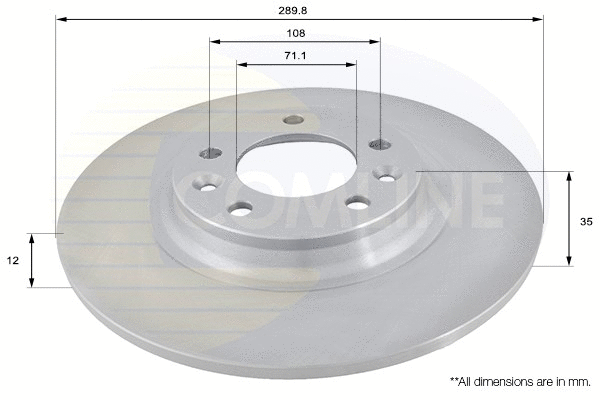 Brake Disc (ADC1551)