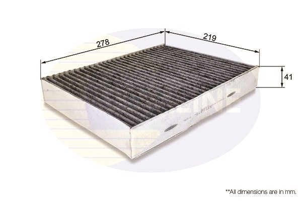 Filter, cabin air (EKF341A)