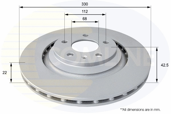 Brake Disc (ADC1483V)