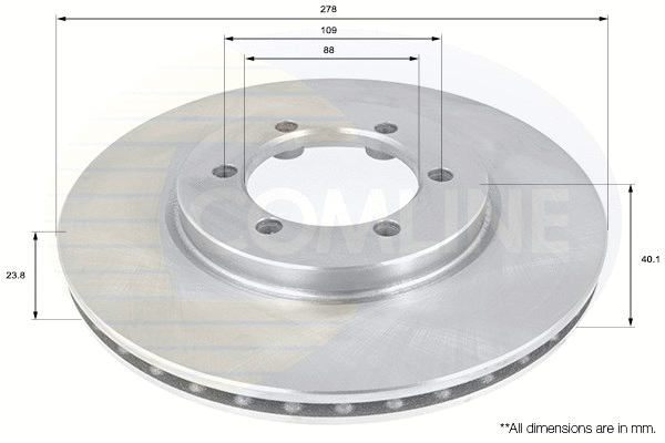 Brake Disc (ADC1015V)