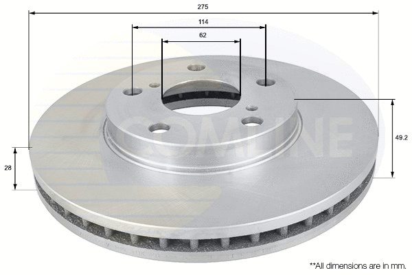 Brake Disc (ADC0145V)