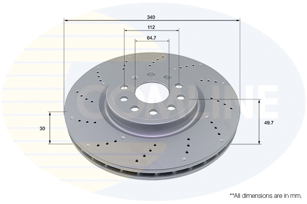 Brake Disc (ADC2996V)