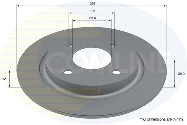 Brake Disc (ADC2881)