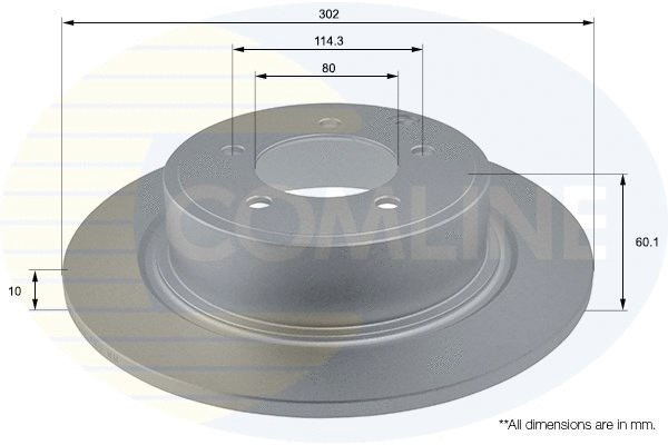 Brake Disc (ADC2722)