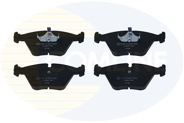 Brake Pad Set, disc brake (CBP0798)