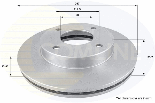 Brake Disc (ADC0289V)