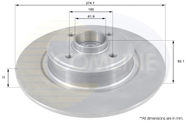 Brake Disc (ADC1540)