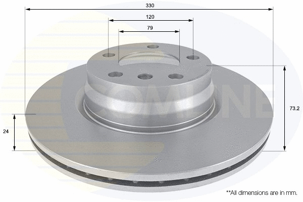 Brake Disc (ADC1773V)