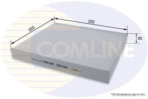 Filter, cabin air (EKF440)