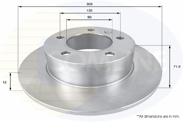 Brake Disc (ADC2700)