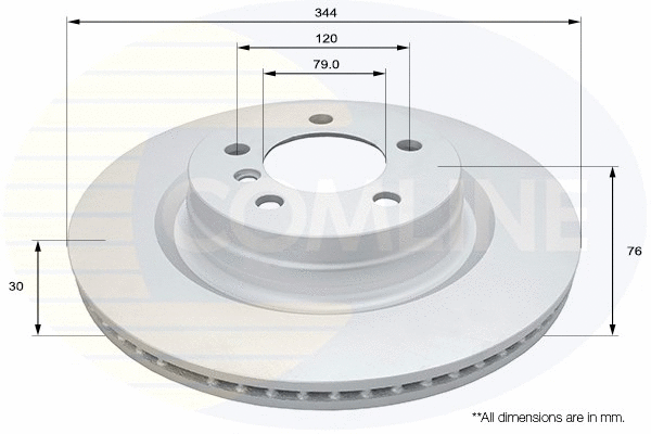 Brake Disc (ADC1340V)
