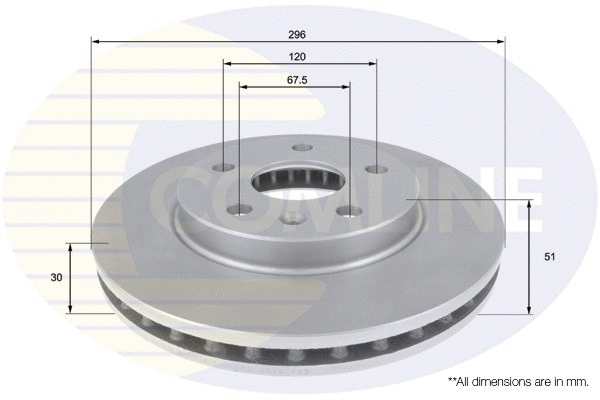 Brake Disc (ADC1143V)