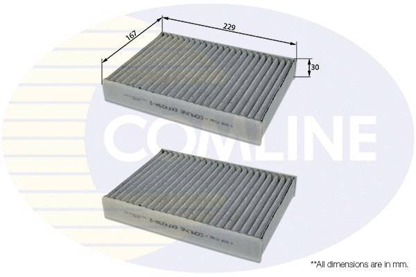 Filter, cabin air (EKF429A-2)