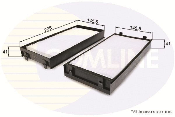 Filter, cabin air (EKF171)