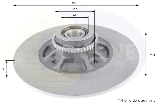 Brake Disc (ADC3023)