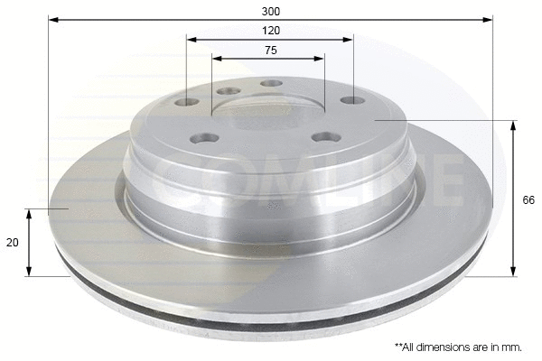 Brake Disc (ADC1776V)