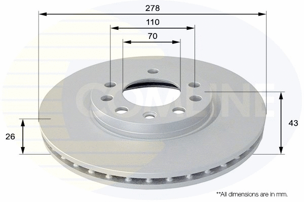 Brake Disc (ADC1139V)