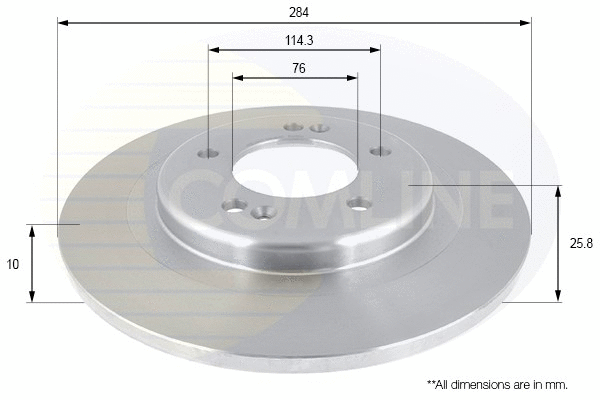Brake Disc (ADC2421)