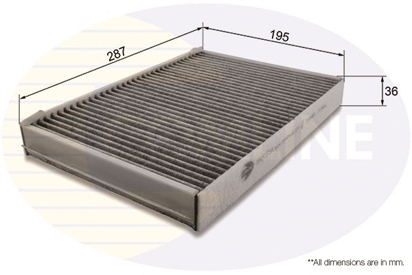 Filter, cabin air (EKF273A)