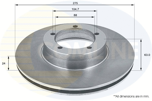 Brake Disc (ADC1329V)