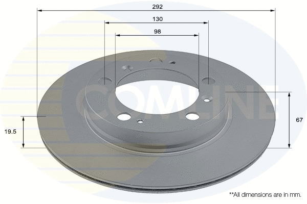 Brake Disc (ADC2897V)
