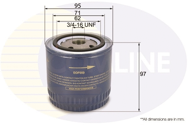 Oil Filter (EOF009)