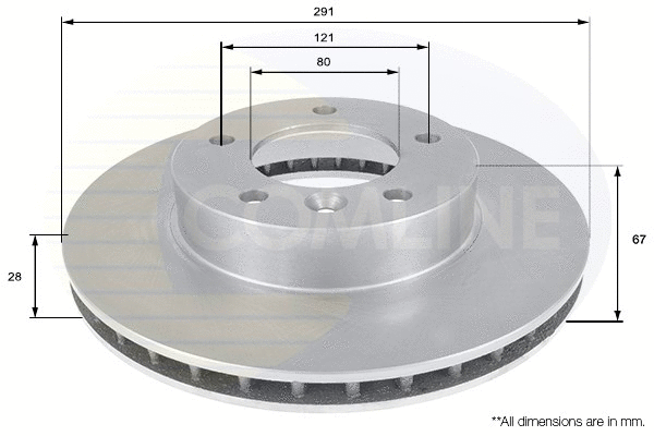 Brake Disc (ADC1222V)