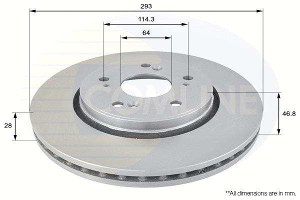 Brake Disc (ADC0560V)