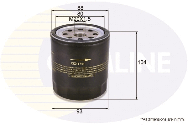 Oil Filter (CIZ11741)