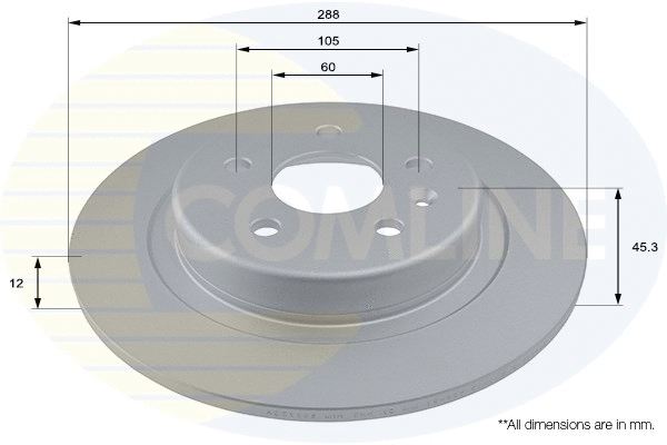 Brake Disc (ADC1165)