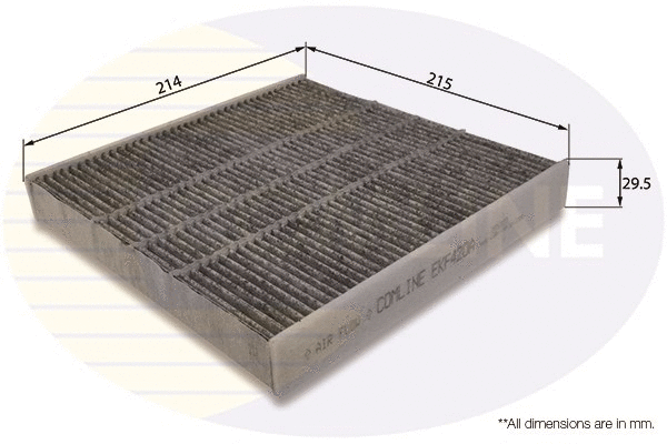 Filter, cabin air (EKF420A)