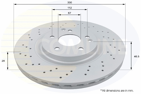 Brake Disc (ADC1680V)