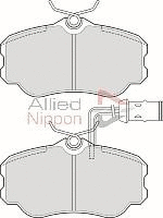 Brake Pad Set, disc brake (ADB1424)