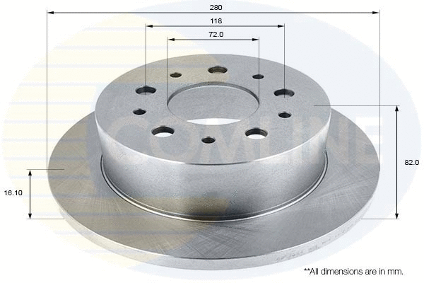 Brake Disc (ADC1822)