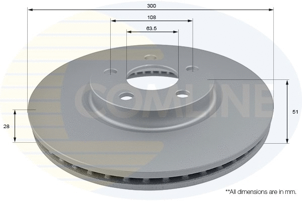 Brake Disc (ADC1288V)