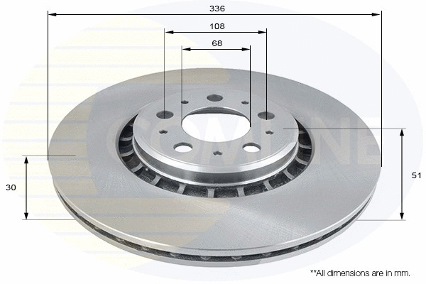 Brake Disc (ADC1919V)