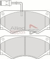 Brake Pad Set, disc brake (CBP11068)
