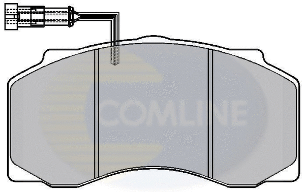 Brake Pad Set, disc brake (CBP9027)