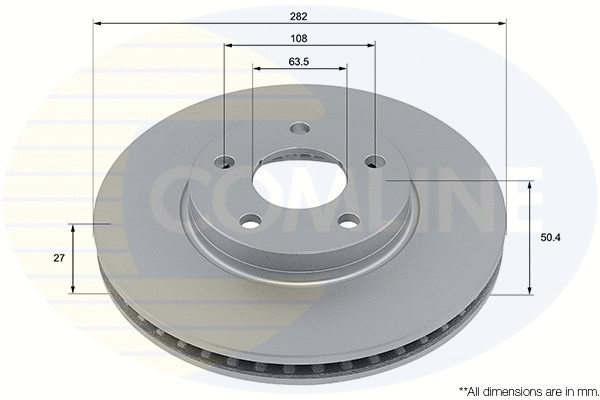 Brake Disc (ADC5041V)