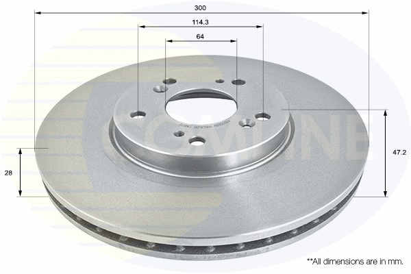 Brake Disc (ADC0569V)