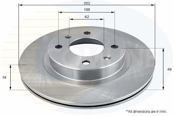 Brake Disc (ADC2401V)