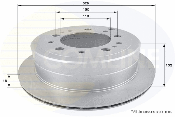 Brake Disc (ADC0183V)